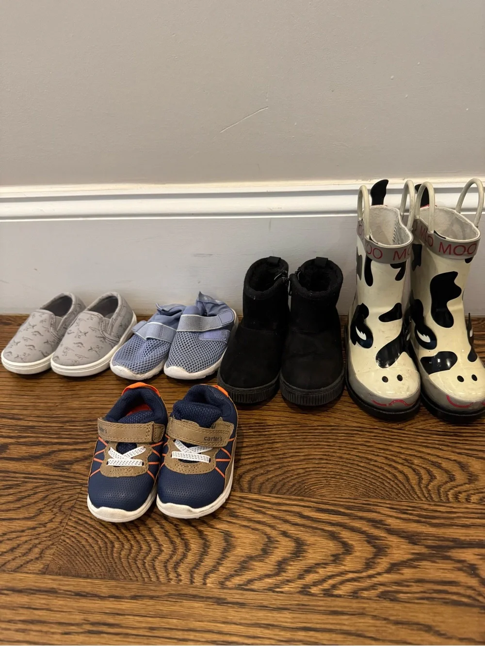 Bundle of Size 5 Toddler Shoes Sneakers Boots